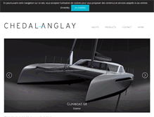 Tablet Screenshot of chedalanglay.com